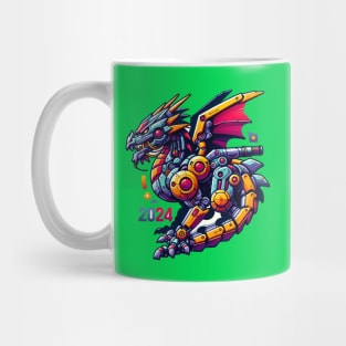 Year of the Dragon  Zodiac Lunar New Year  2024 design Mug